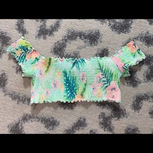 Pink Victoria’s Secret bikini top